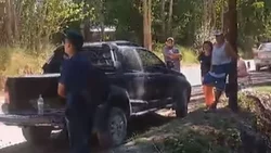 Cipolletti: se le cayó un pilar de luz encima y murió