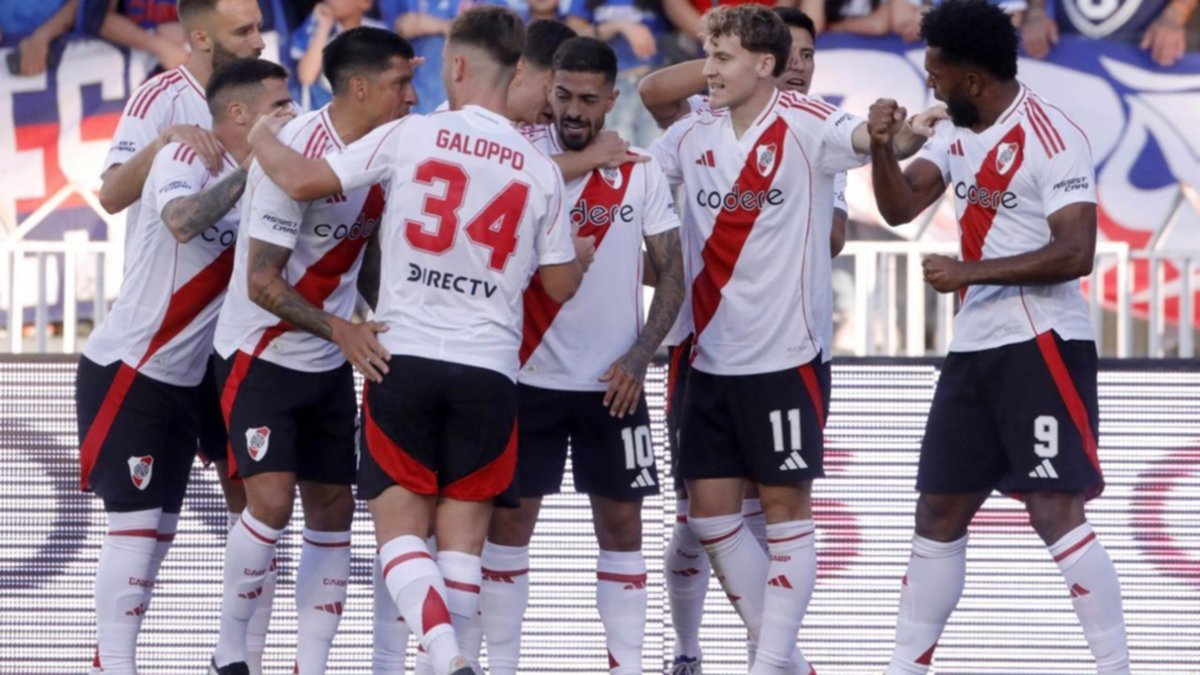 Con goles de Borja y Lanzini, River le ganó a Universidad de Chile en su primer amistoso del año