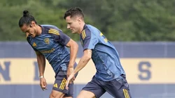 Con Ander Herrera pero sin Cavani: los concentrados de Boca para jugar contra Argentino de Monte Maíz
