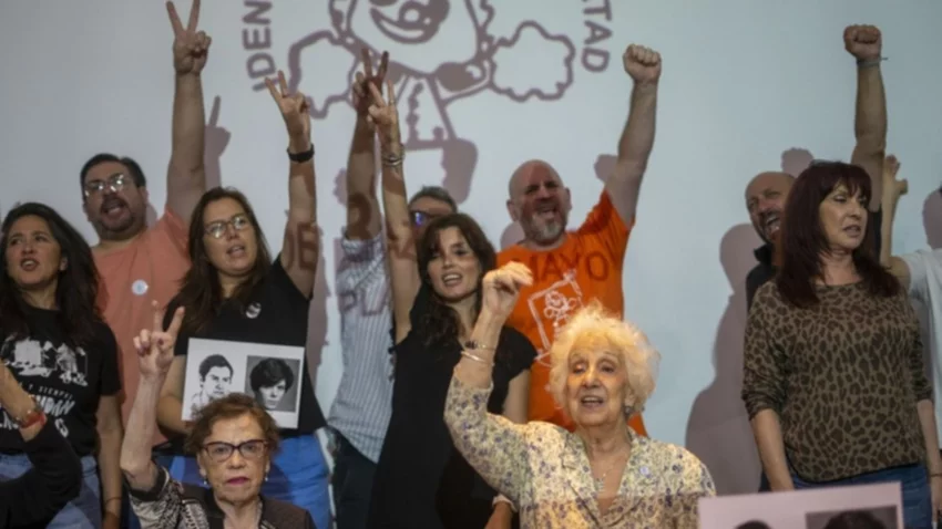 Anunciaron la restitución de la nieta 139