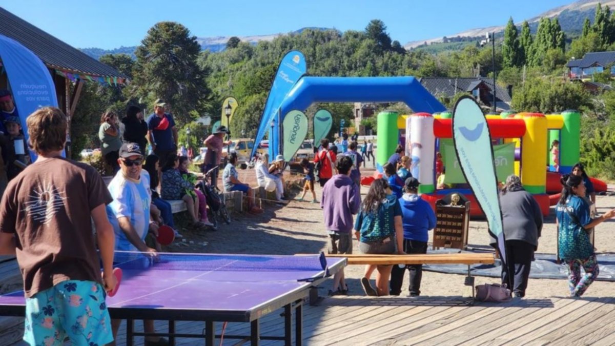 Las actividades deportivas coparon la Fiesta del Lago y las Araucarias