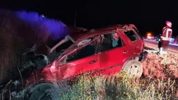 Dos jóvenes graves tras vuelco en Ruta 40: fueron derivados a Neuquén capital
