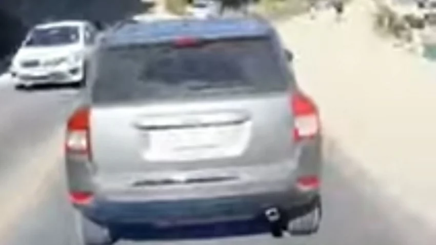 Indignación por un conductor que no le cedió el paso a una ambulancia en Bariloche