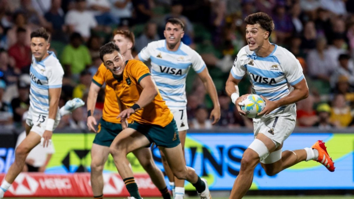 Los Pumas 7s apabullaron a Australia y se consagraron bicampeones en Perth