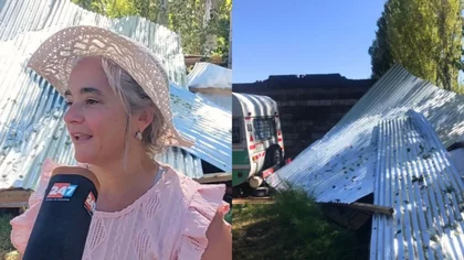 Tormentas en la región: "Me arrodillé y le pedí a Dios que pare el temporal"
