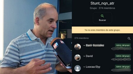 Francisco Baggio contó que fue victima de insultos en un grupo de motoqueros