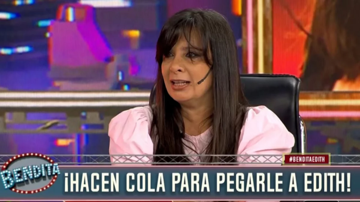 Todas contra Edith Hermida: la panelista rompió en llanto en Bendita en vivo