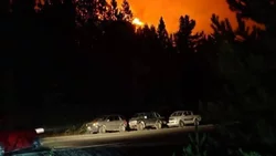 La triste realidad de los pobladores en medio de los incendios de El Bolsón