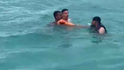 Un policía rionegrino vacacionaba en Brasil y salvó a un joven de morir ahogado