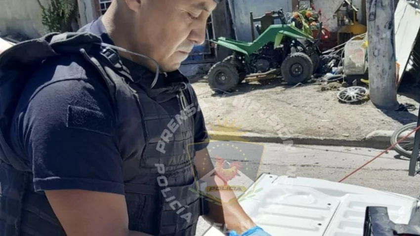 Se le cruzó un perro mientras andaba en bicicleta y amenazó al dueño con un arma