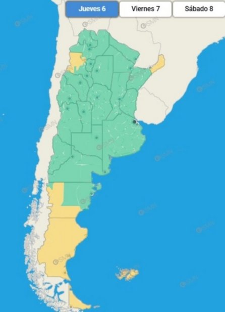 Pronóstico: ¿Cómo estará el tiempo en la primera noche de la Fiesta de la Confluencia?- Pronóstico: ¿Cómo estará el tiempo en la primera noche de la Fiesta de la Confluencia?