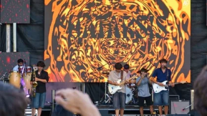Fiesta de la Confluencia: Qatarsis representó al rock nacional en el Limay