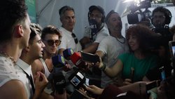 La banda "Un Verano" emocionada con su presentación