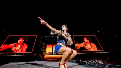 Natalie Pérez se ganó el corazón del público neuquino en la Fiesta de la Confluencia