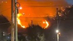 Se quemaron dos casas en Bariloche mientras llovió en El Bolsón