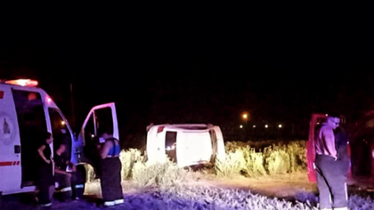 Nene de 12 años le robó el auto a su mamá y volcó en el acceso a Catriel