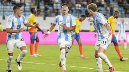 Con un golazo de Subiabre, Argentina le ganó a Colombia y está en el Mundial Sub-20