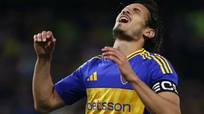 Cavani será baja en Boca para el partido de ida de Copa Libertadores