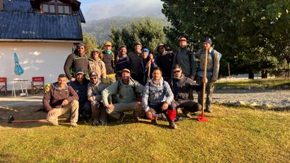 De amigos a brigadistas: conocé la historia de estos jóvenes que combaten el fuego en El Manso