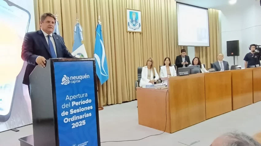 Gaido abrió sesiones ordinarias del Deliberante apoyado en "el milagro neuquino"