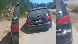 Insólito: se metió con su auto por la bicisenda y lo escracharon en redes