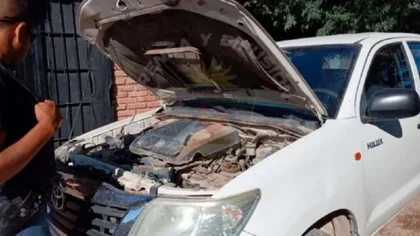 La Policía de Centenario recuperó una camioneta robada semanas atrás