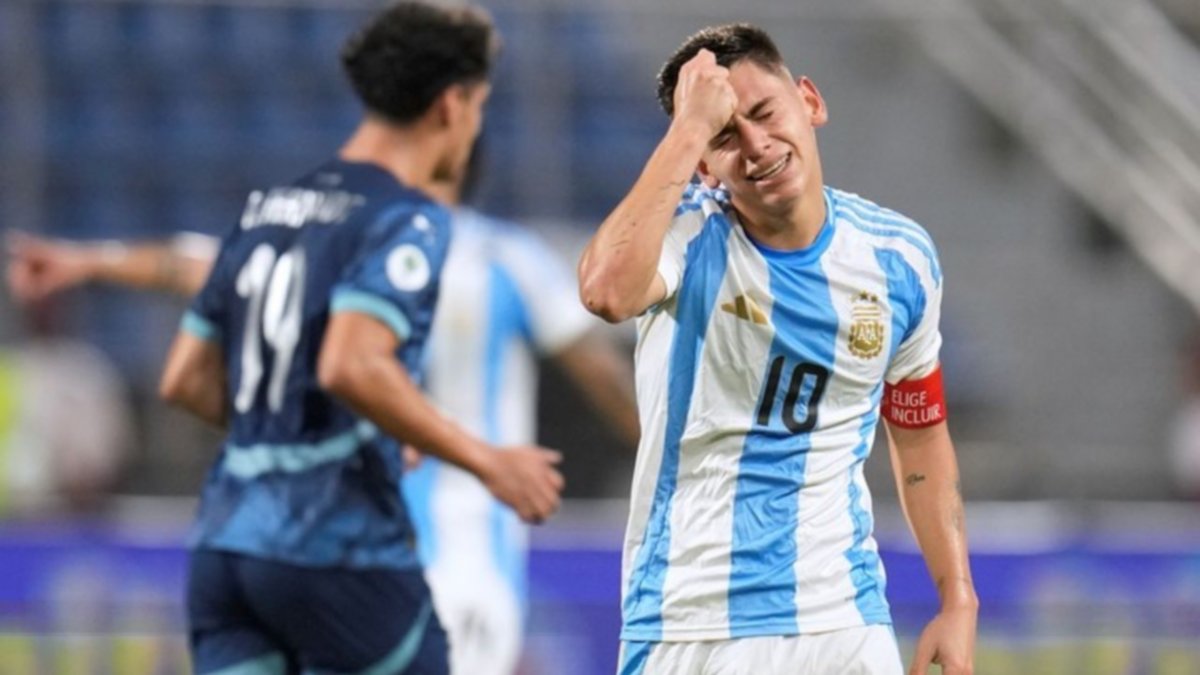 Argentina perdió 2-3 con Paraguay y se quedó sin título en el Sudamericano Sub-20