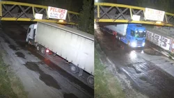 En pocas horas, dos camiones se llevaron puesto el puente ferroviario: el Tren del Valle no funciona