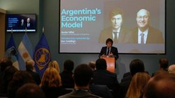 Javier Milei habló en el BID y volvió a cargar contra la idea de la "justicia social"