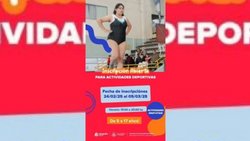 Están abiertas las inscripciones en los 11 Centros Deportivos Municipales
