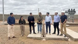 Se reactivó la obra que triplicará el suministro eléctrico en Senillosa