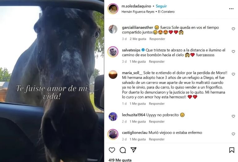 “Te fuiste amor de mi vida”: el dolor de Soledad Aquino por una pérdida especial en su vida