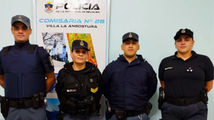Policías héroes le salvaron la vida a una beba que tuvo un paro respiratorio