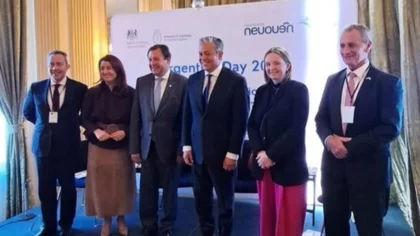Figueroa busca inversiones británicas para el sector energético de Neuquén