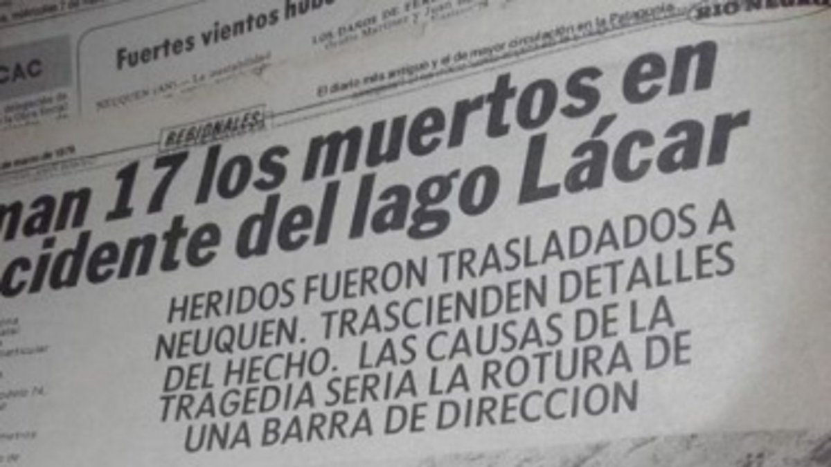 San Martín de los Andes homenajea a los fallecidos en la peor tragedia de su historia