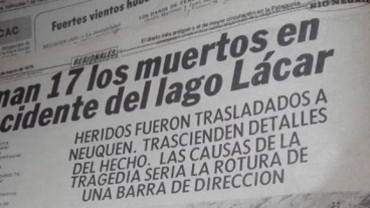 San Martín de los Andes homenajea a los fallecidos en la peor tragedia de su historia