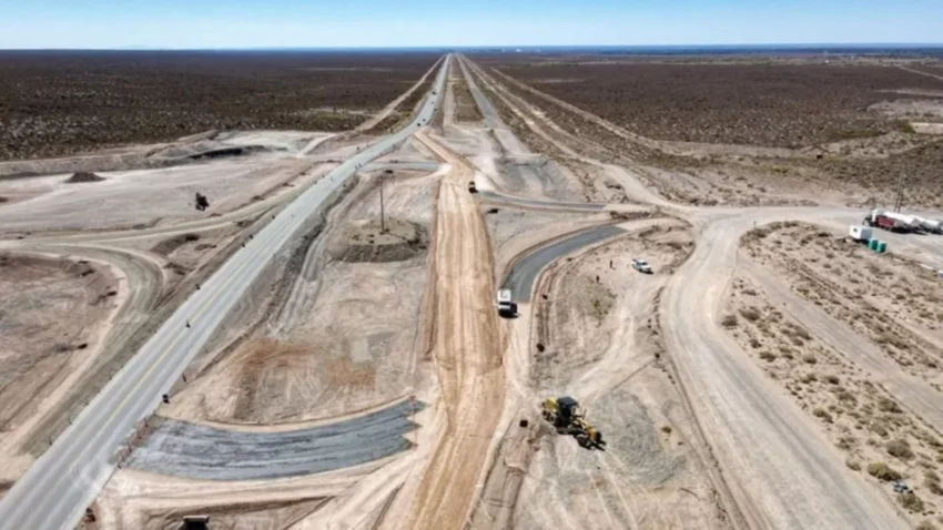 Comenzó la construcción del empalme de la ruta 67 con Centenario