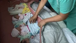 Así evacuaron bebés en el hospital Penna por el temporal en Bahía Blanca