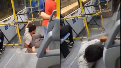 Extraña situación en un colectivo: "Me tuve que bajar porque me empezó a dar miedo"