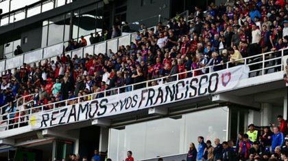 El mensaje de los hinchas de San Lorenzo al papa Francisco