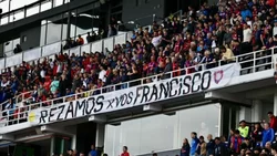 El mensaje de los hinchas de San Lorenzo al papa Francisco