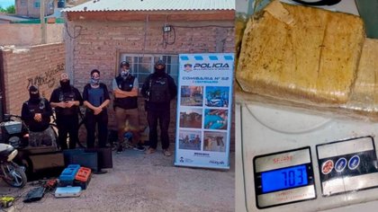 Secuestran armas y marihuana en cinco allanamientos en Neuquén