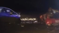 Tragedia en Viedma: murieron cuatro personas en un choque frontal