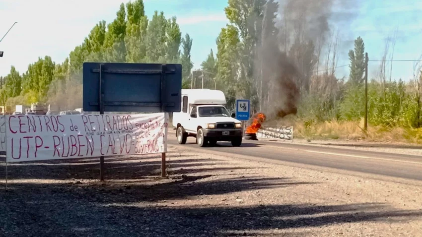 Retirados de la policía rionegrina volvieron a manifestarse