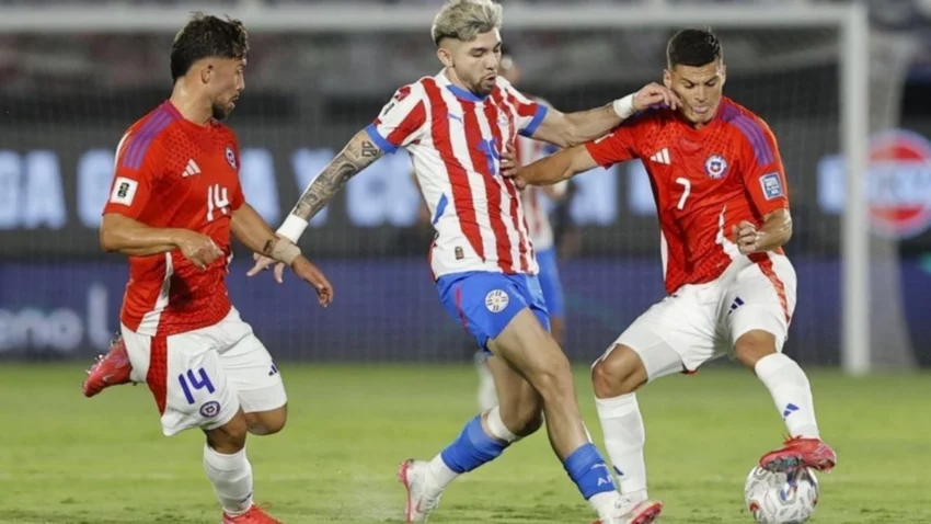 Paraguay venció 1-0 a Chile y lo hundió en las Eliminatorias Sudamericanas