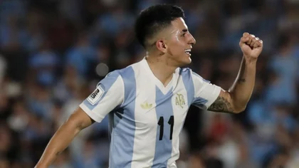 Con un golazo de Thiago Almada, Argentina le ganó a Uruguay en el Centenario