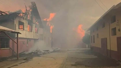 Alerta roja: incendios forestales afectan a La Araucanía, a la altura de Neuquén