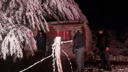 Encuentran a un criancero perdido en medio de la nieve