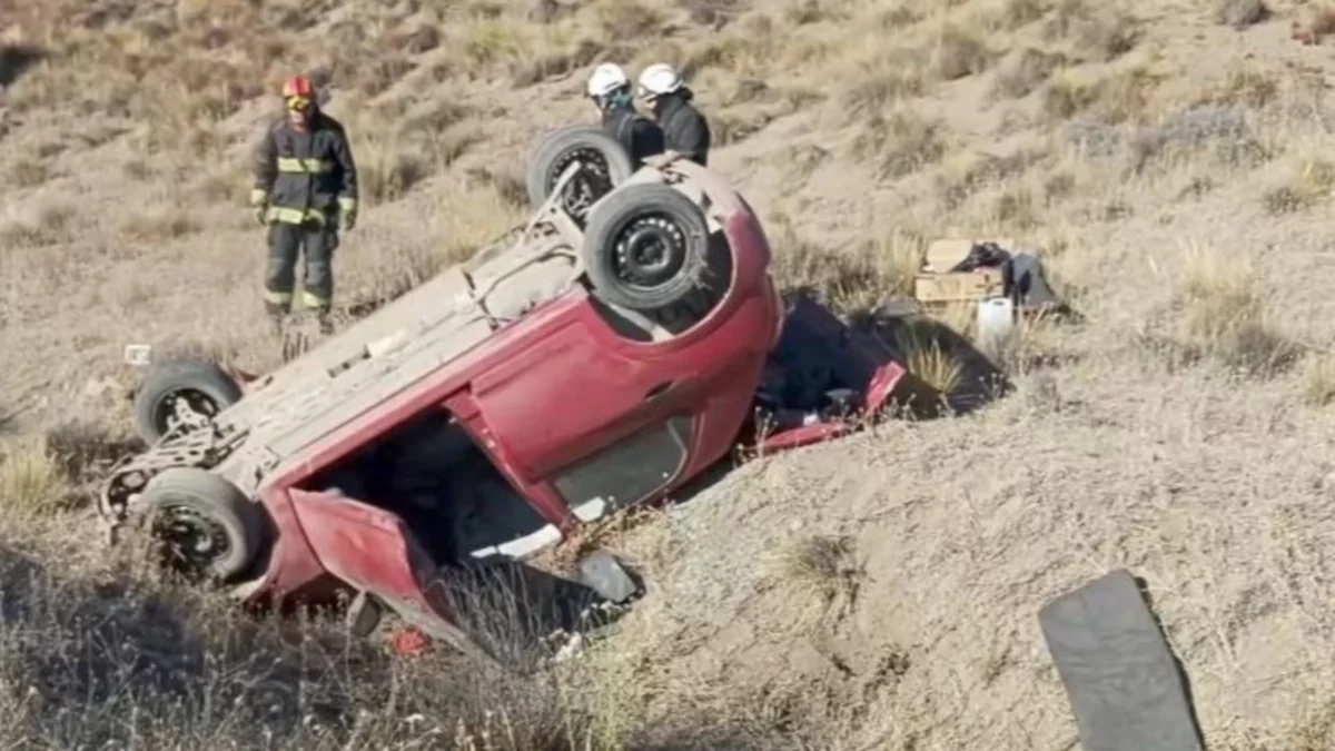 Un hombre de Roca volcó en Junín y resultó ileso