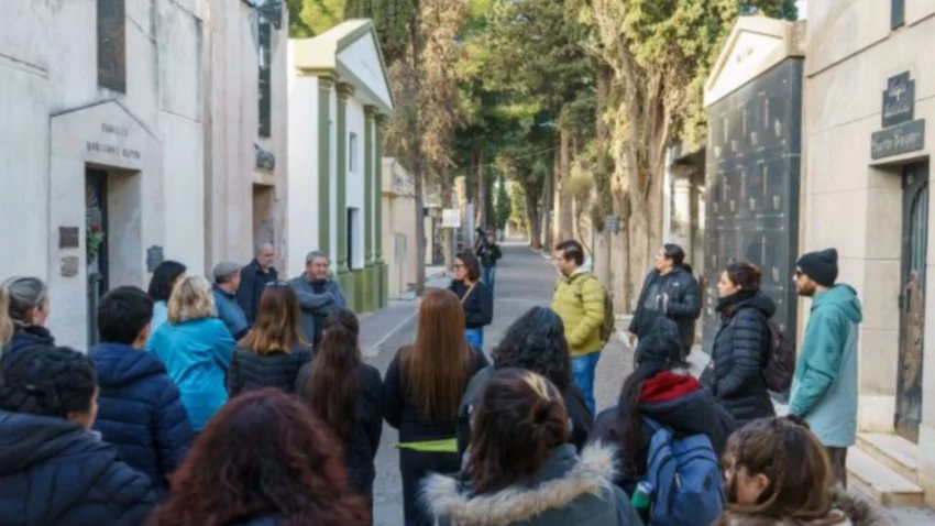 Las historias del cementerio más famoso de Neuquén, en primera persona